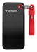EAN 23942324348 - Verbatim 32434 unidad externa de estado sólido 128 GB USB Tipo C 3.2 Gen 2 (3.1 Gen 2) Negro, Rojo imagen 2