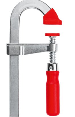 EAN 4008158032566 - BESSEY LMU15/5 abrazadera Prensa rápida de palanca en forma de U 15 cm Rojo, Acero inoxidable imagen 1