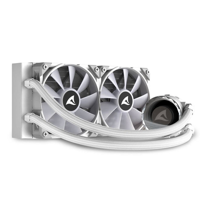 EAN 4044951038602 - Sharkoon S80 RGB Carcasa del ordenador, Procesador Sistema de refrigeración líquida todo en uno 12 cm Bla imagen 5