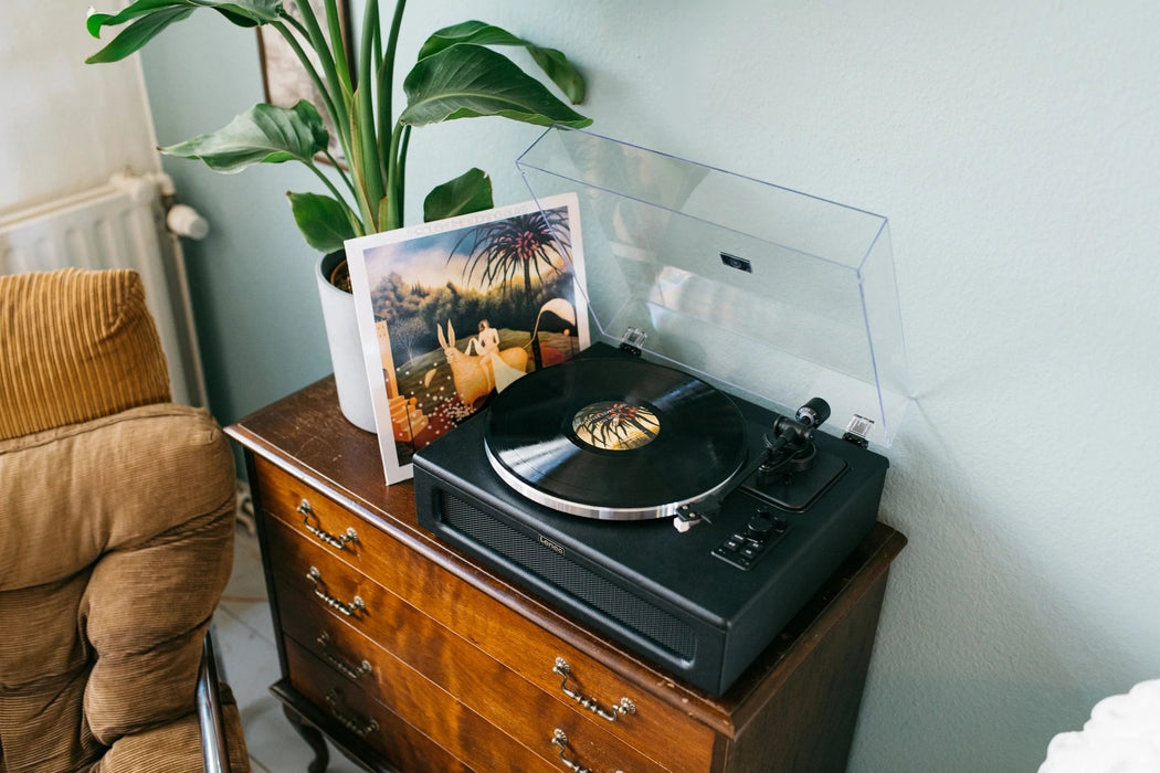 EAN 8711902069621 - Lenco LS-430BK tocadisco Tocadiscos de tracción por correa Negro imagen 17