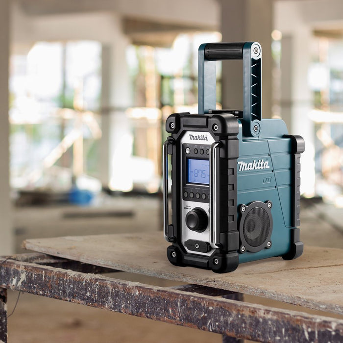EAN 0088381750608 - Makita DMR116 Baustellenradio Lugar de trabajo Digital Turquesa imagen 7