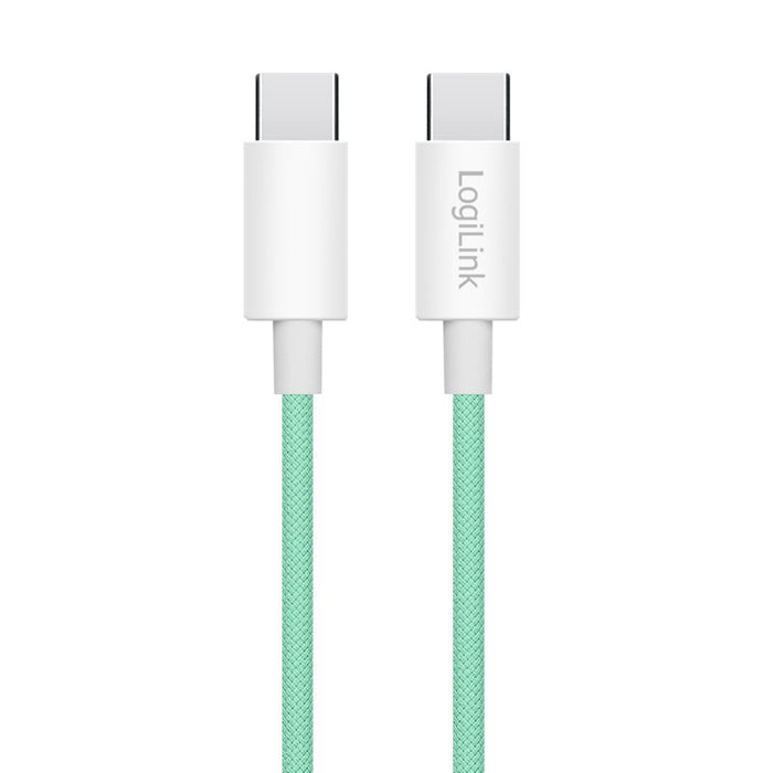 EAN 4052792078008 - LogiLink CU0347 cable USB USB 2.0 1 m USB C Verde imagen 2