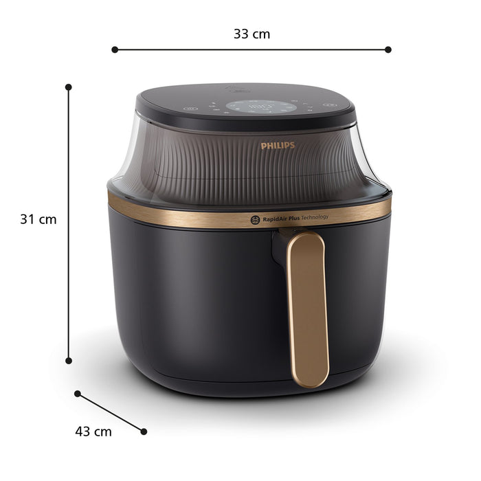 EAN 8720389034503 - Philips 3000 series NA332/00 freidora Sencillo Independiente 1700 W Freidora de aire caliente imagen 16