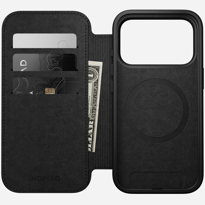 EAN 856504014193 - Nomad Modern Leather Folio funda para teléfono móvil 16 cm (6.3") Negro imagen 2