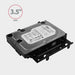 EAN 8595247905505 - Axagon RHD-435 kit de montaje Negro Metal imagen 5