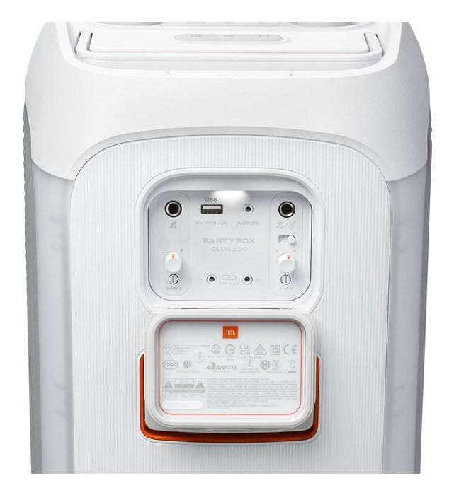EAN 1200130019111 - JBL PartyBox Club 120 Altavoz para fiestas Blanco 160 W imagen 10
