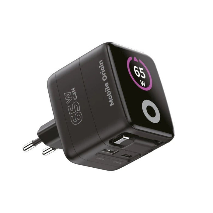 EAN 8594215995470 - Mobile Origin MO-65WDCH-PW3 cargador de dispositivo móvil Universal Negro Corriente alterna Carga rápida  imagen 2