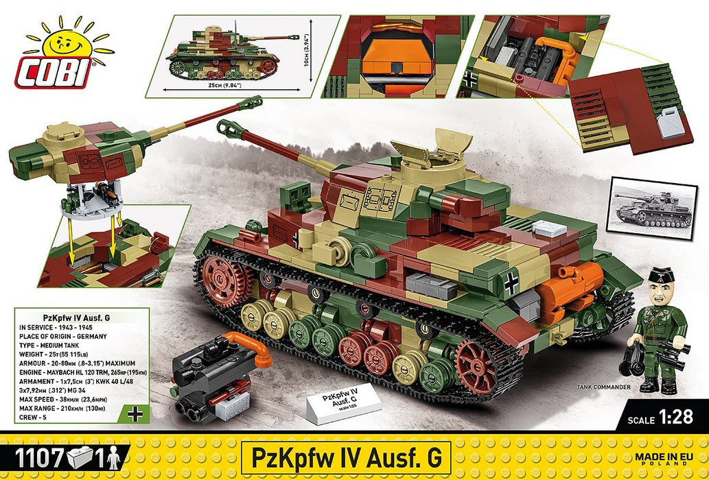 EAN 5902251025922 - COBI PzKpfw IV Ausf. G imagen 4
