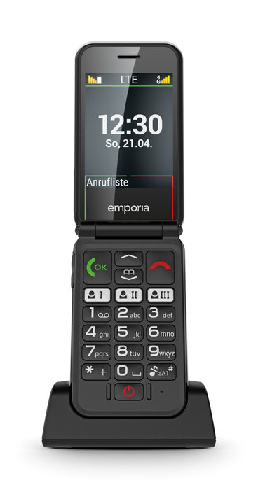 EAN 9005613168940 - Emporia SIMPLICITYglam.4G 7,11 cm (2.8") 106 g Negro Teléfono para personas mayores imagen 44
