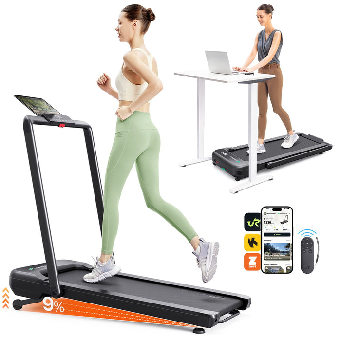 EAN 6975165000612 - Urevo Treadmill STROL 2S PRO cinta de correr 420 x 1080 mm 12 kmh imagen 2