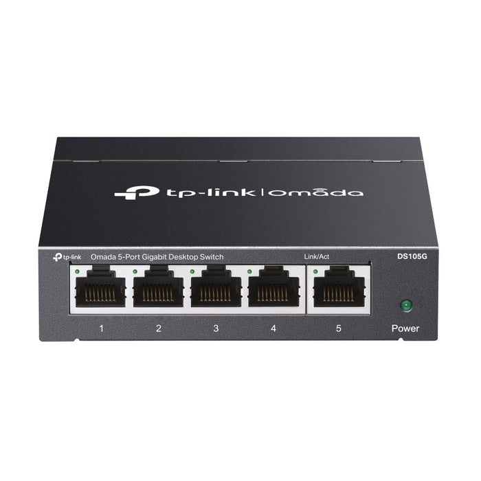 EAN 4895252506785 - TP-Link Omada DS105G switch No administrado Gigabit Ethernet (10/100/1000) Negro imagen 1