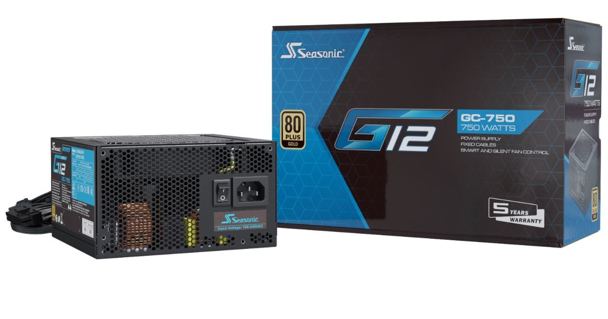 EAN 4711173876762 - Seasonic G12-GC unidad de fuente de alimentación 750 W 20+4 pin ATX ATX Negro imagen 5