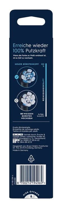 EAN 8700216194969 - Oral-B iO Ultimative Reinigung 4 pieza(s) Negro imagen 3