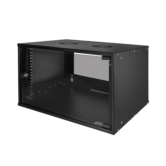 EAN 8698800003646 - LogiLink W06C55B armario rack 6U Bastidor de pared Negro imagen 1