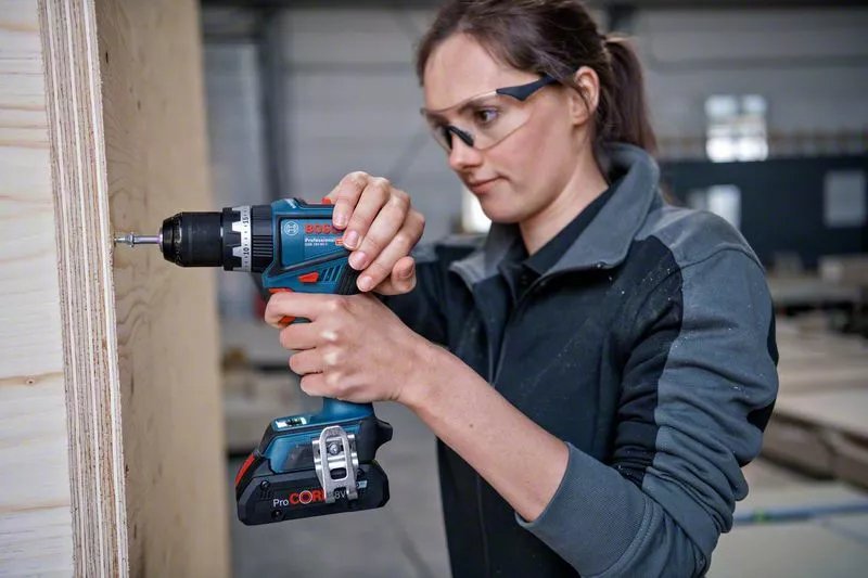 EAN 4059952617336 - Bosch GSB 18V-90 C 2100 RPM 1,2 kg Negro, Azul, Rojo imagen 5