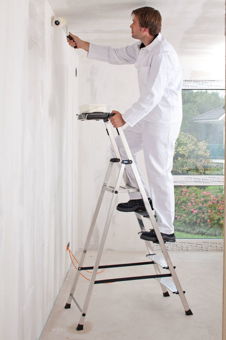 EAN 4009199126535 - Krause 126535 escalera Escalera seccional Aluminio, Negro imagen 6