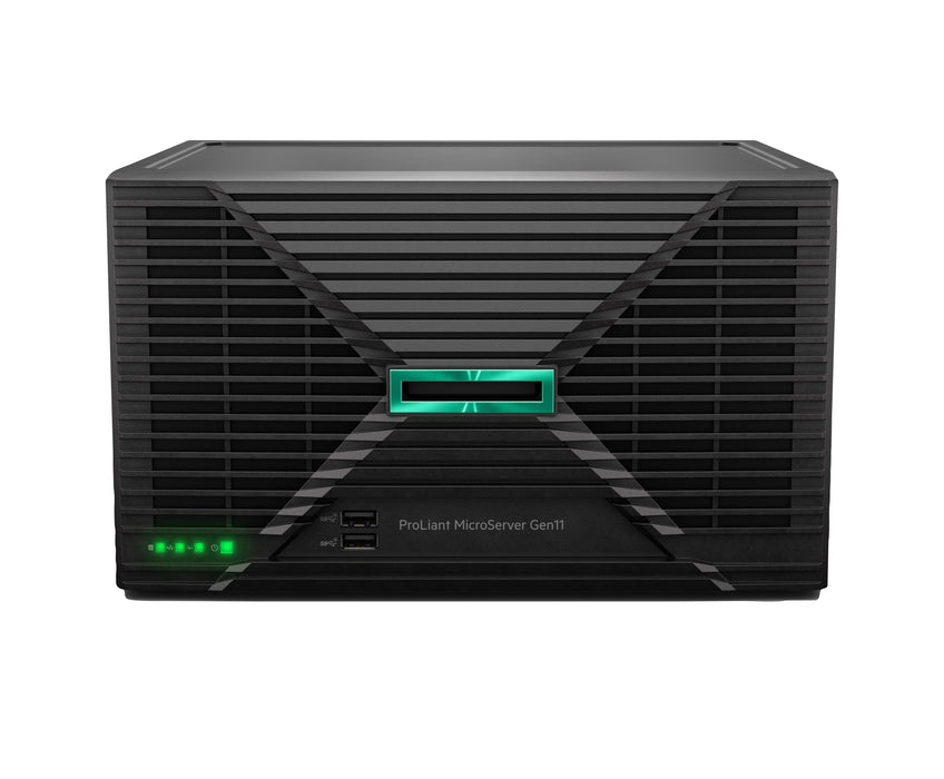 EAN 0190017743103 - HPE ProLiant MicroServer Gen11 G7400 2c 16GB-U 4LFF-NHP 1TB HDD 180W Ext PS EMEA Cmp Module Server servid imagen 1