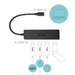 EAN 8595611701566 - i-tec Advance C31HUB404 hub de interfaz USB 3.2 Gen 2 (3.1 Gen 2) Type-C 5000 Mbit/s Negro imagen 3