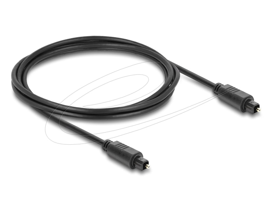 EAN 4043619909254 - DeLOCK 90925 cable de audio 2 m Toslink Negro imagen 2
