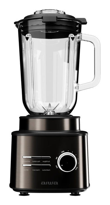 EAN 8435256810448 - Aiwa Saberu 2500 1,5 L Batidora de vaso 2500 W Transparente, Acero inoxidable imagen 1