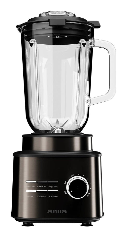 EAN 8435256810448 - Aiwa Saberu 2500 1,5 L Batidora de vaso 2500 W Transparente, Acero inoxidable imagen 1
