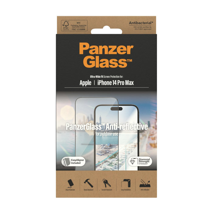 EAN 5711724027901 - PanzerGlass ® Anti-Reflective Screen Protector iPhone 14 Pro Max | Ultra-Wide Fit w. EasyAligner Protecto imagen 3