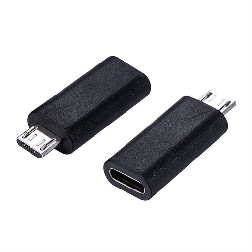 EAN 7630049611306 - VALUE 12.99.3192 cambiador de género para cable Micro-USB B USB-C Negro imagen 2