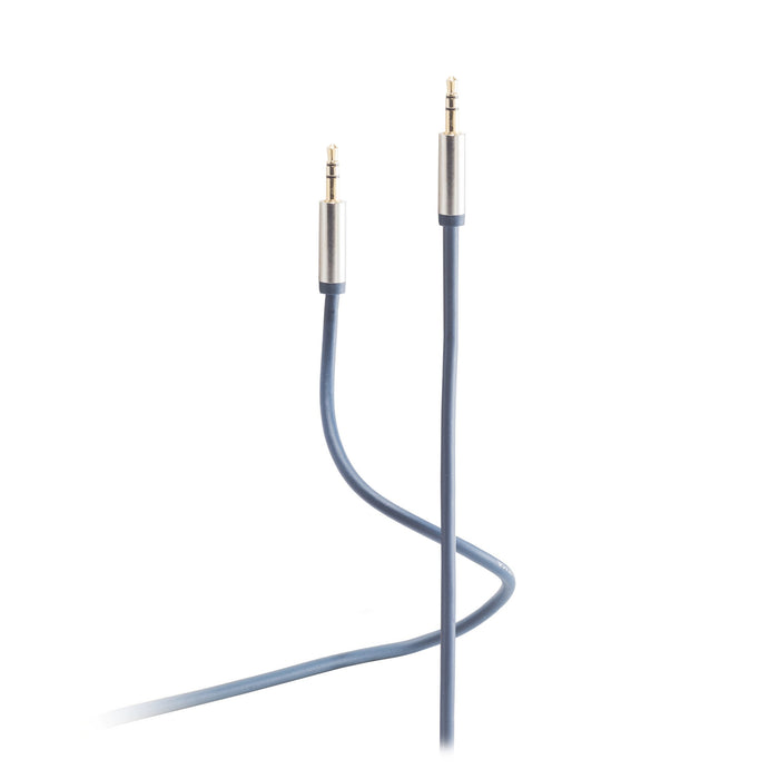 EAN 4250696644439 - Flexline FL31-30131 cable de audio 0,75 m 3,5mm Azul imagen 1