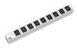 EAN 4016514020133 - Secomp 19.07.1202 base múltiple 2 m 9 salidas AC Aluminio imagen 1