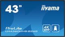 EAN 4948570124442 - iiyama LH4360UHS-B2AG pantalla de señalización Pizarra de caballete digital 108 cm (42.5") LED Wifi 500 c imagen 2