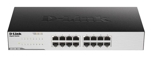 EAN 0790069396618 - D-Link GO-SW-16G No administrado L2 Gigabit Ethernet (10/100/1000) 1U Negro imagen 1