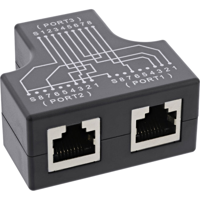 EAN 4043718312115 - InLine 69995B cambiador de género para cable Negro imagen 1