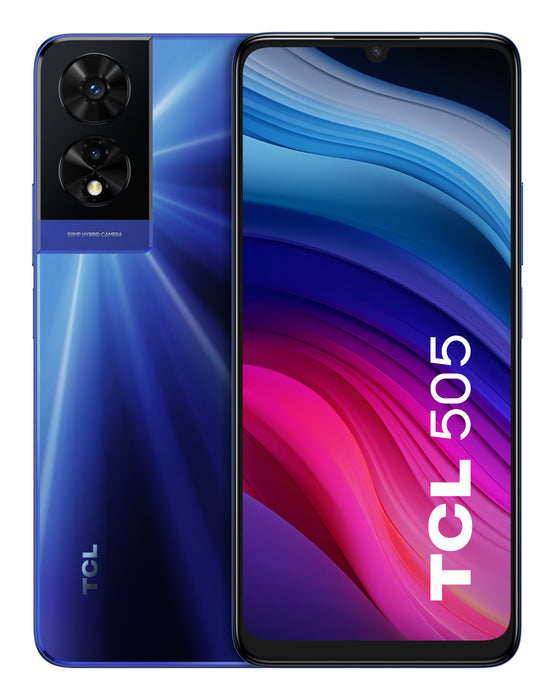 EAN 4894461760094 - TCL 505 17,1 cm (6.75") SIM doble Android 14 4G USB Tipo C 4 GB 512 GB 5010 mAh Azul imagen 1