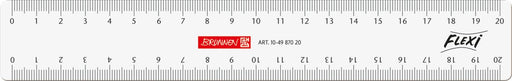 EAN 4003273281615 - Brunnen 104987020 Regla Regla de escritorio 200 mm Transparente 1 pieza(s) imagen 1