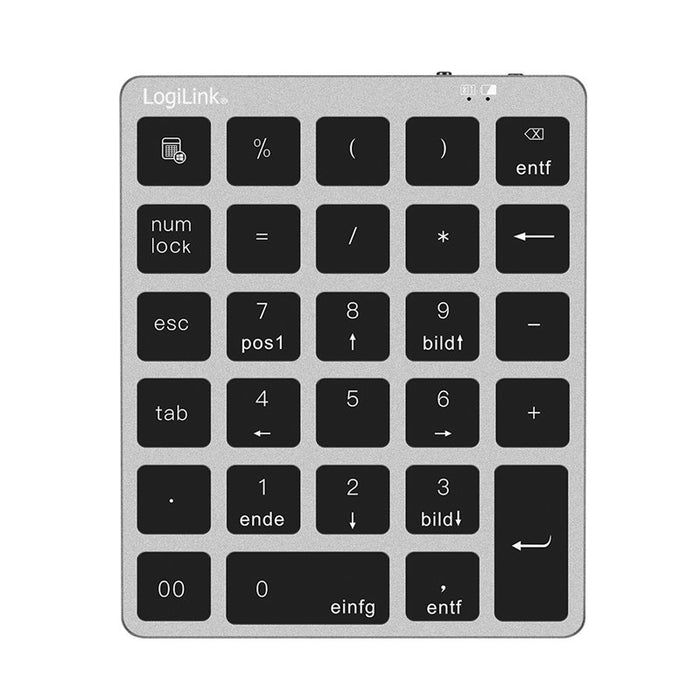 EAN 4052792074673 - LogiLink ID0212 teclado numérico Portátil/PC Bluetooth Gris imagen 1