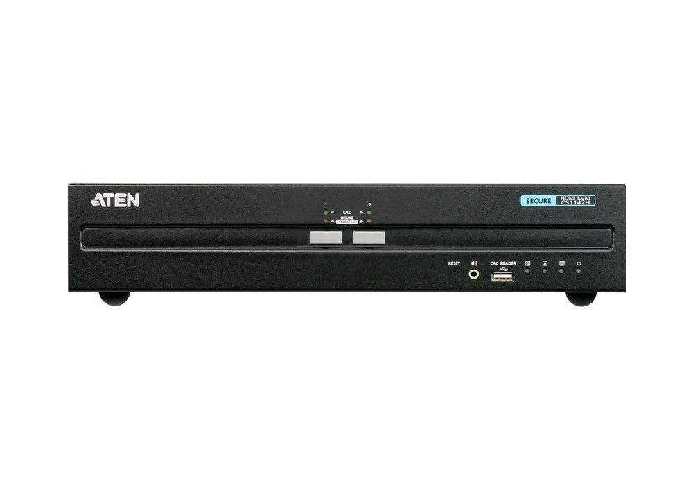 EAN 4719264646621 - ATEN CS1142H-AT-G interruptor KVM Negro imagen 1