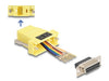 EAN 4043619671137 - DeLOCK 67113 cambiador de género para cable D-Sub 15 RJ45 Amarillo imagen 1