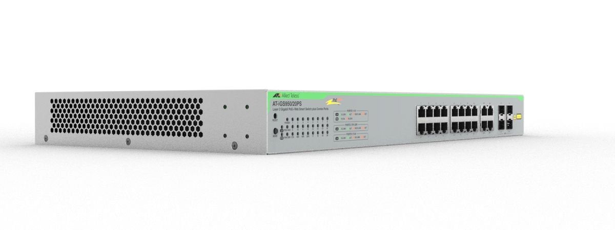 EAN 767035239538 - Allied Telesis iGS950/20PS Gestionado L2 Gigabit Ethernet (10/100/1000) Energía sobre Ethernet (PoE) Monta imagen 17