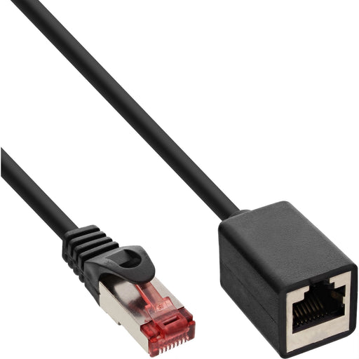 EAN 4043718304745 - InLine B-76911X cable de red Negro 1 m Cat6 S/FTP (S-STP) Alrededor imagen 1