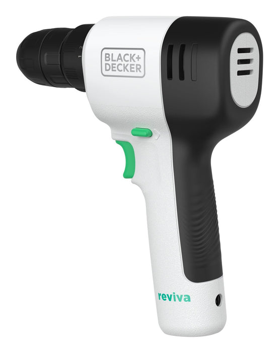 EAN 5054905301002 - Black & Decker REVDD12C-QW taladro Sin llave 880 g Blanco imagen 3