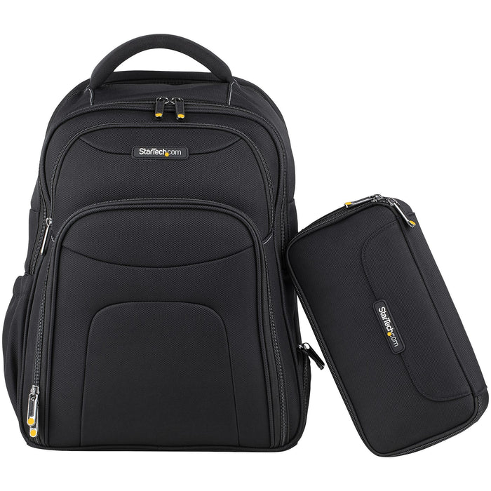 EAN 0065030880909 - StarTech.com NTBKBAG156 maletines para portátil 39,6 cm (15.6") Mochila Negro imagen 11