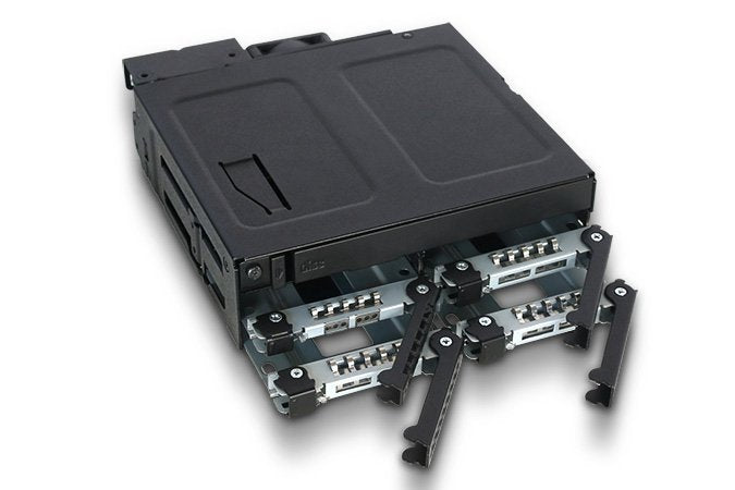 EAN 4713227445139 - Icy Dock MB604SPO-B panel bahía disco duro Negro imagen 8
