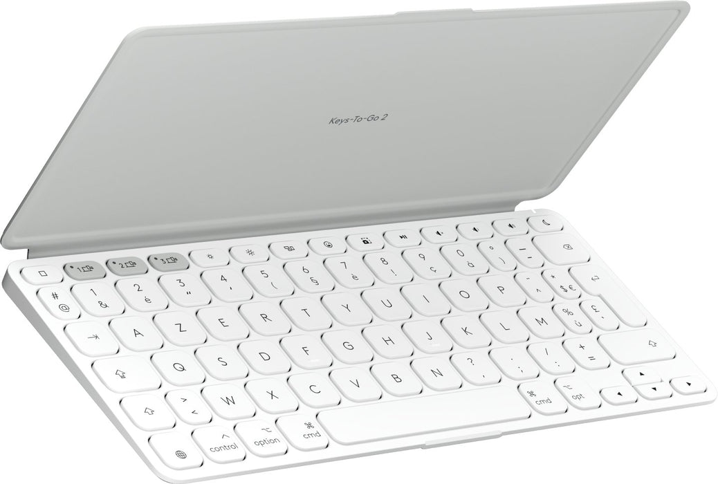 EAN 5099206125803 - Logitech 920-013007 teclado para móvil AZERTY Francés Bluetooth Blanco imagen 1