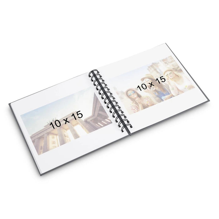 EAN 4007249098726 - Hama Fine Art álbum de foto y protector Negro 30 hojas 14 x 14 cm Encuadernación espiral imagen 4