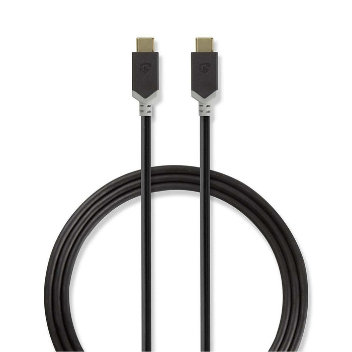 EAN 5412810263592 - Nedis CCBW64700AT10 cable USB USB 3.2 Gen 2 (3.1 Gen 2) 1 m USB C Antracita imagen 1