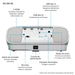 EAN 8715946670843 - Epson EH-TW7100 Proyector de alcance estándar 3000 lúmenes ANSI 3LCD UHD 4K (3840x2160) 3D Blanco imagen 4