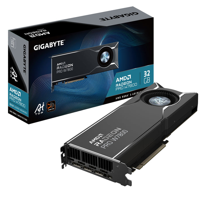 EAN 4719331354800 - GIGABYTE Radeon PRO W7800 AI TOP 32G AMD imagen 1