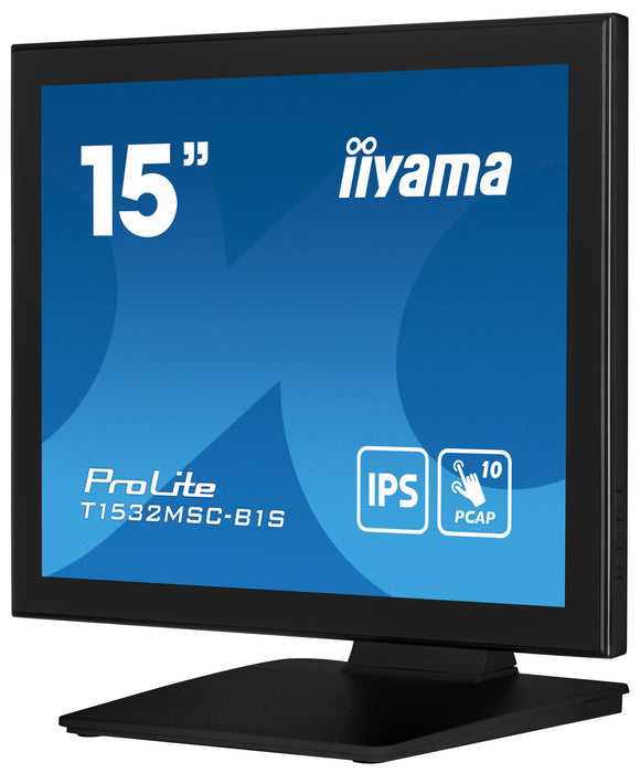 EAN 4948570122097 - iiyama ProLite T1532MSC-B1S pantalla para PC 38,1 cm (15") 1024 x 768 Pixeles XGA LCD Pantalla táctil Neg imagen 5