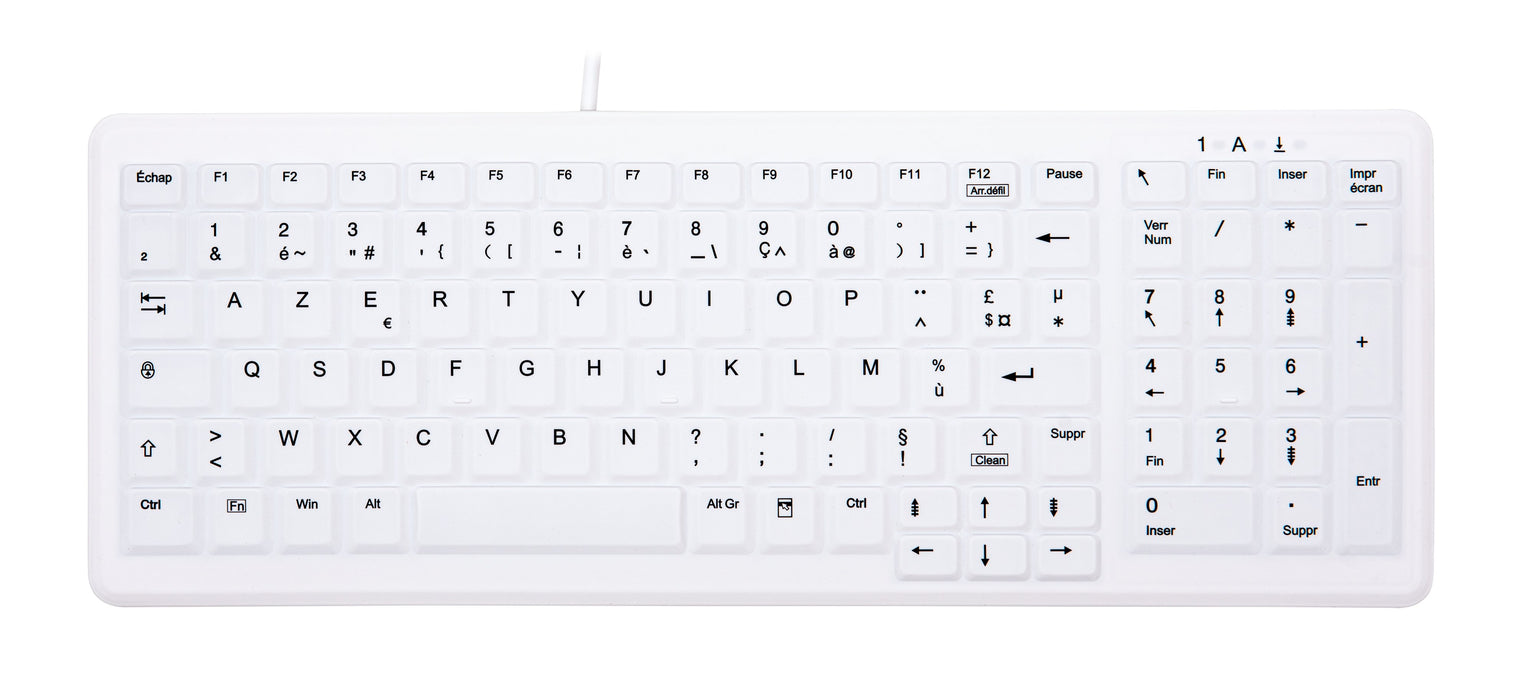 EAN 7061118207135 - Contour Design Active Key AK-C7000 teclado Médico USB AZERTY Francés Blanco imagen 1