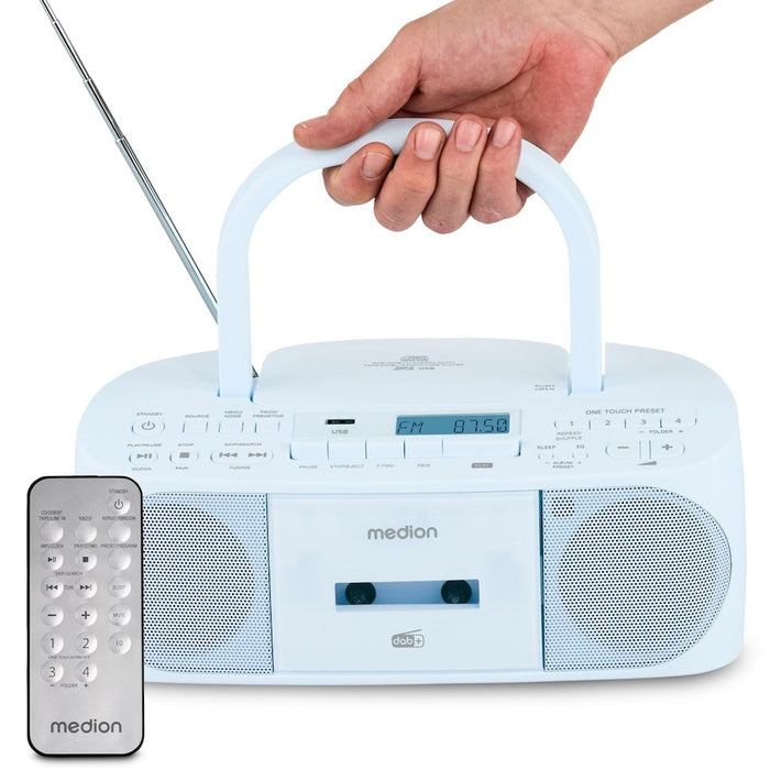 EAN 4061275245226 - MEDION 50079332 radio Personal Digital Azul imagen 1